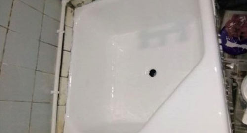 Обновление душевого поддона акрилом | Новое Девяткино